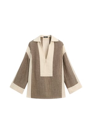 Massimo Dutti, Blouse - light brown