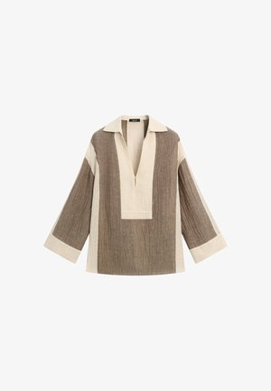 Massimo Dutti, Camicetta - light brown