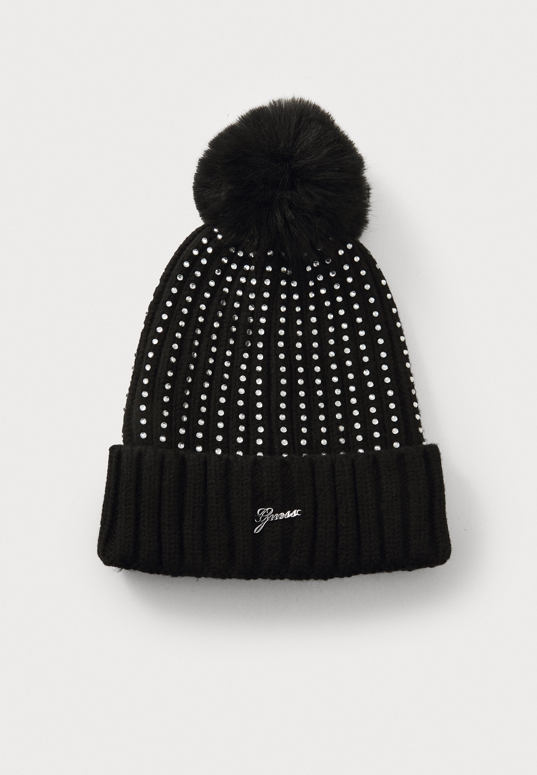 Guess WITH POM Bonnet jet black/noir