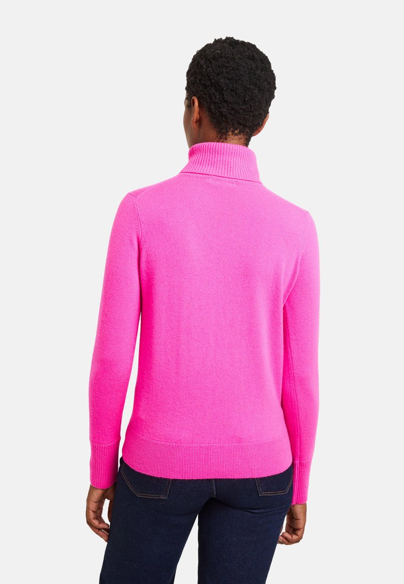 Monoprix COL ROULÉ - Pullover - fluo rose