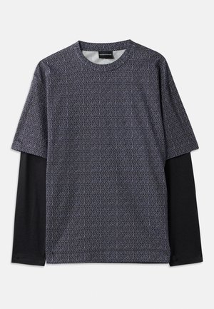 Emporio Armani Topper langermet - dark blue