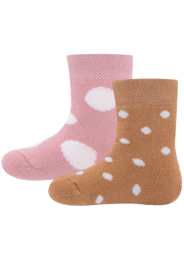 2ER PACK  - Socken - altrosa pergament