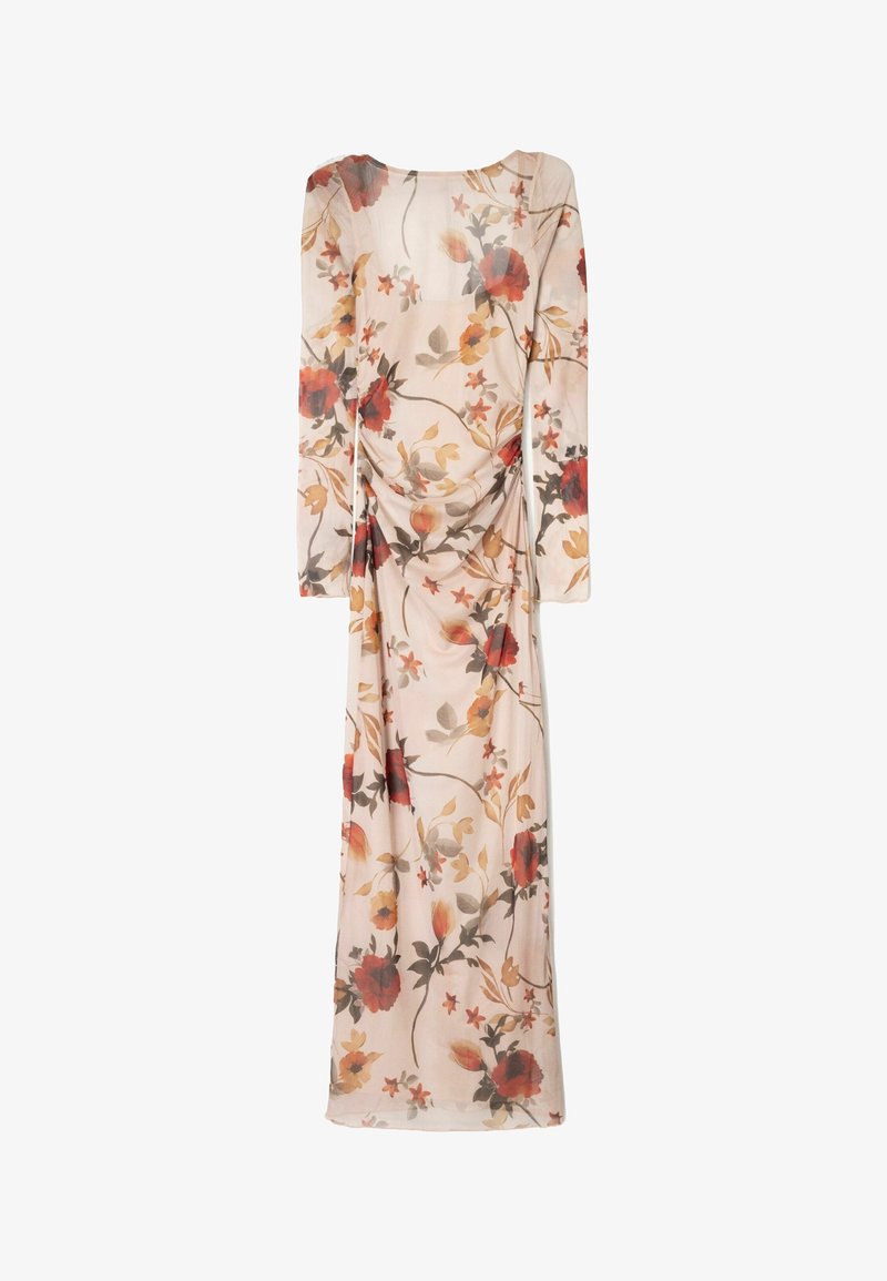 bershka mesh dress Bershka mesh tie strap mini dress with lettuce hem