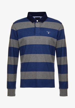 GANT, Polo - mottled dark grey