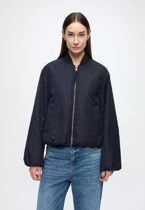 WOVEN OUTDOOR JACKETS, SHORT BOMBER - Bomber-jakk - blue depths