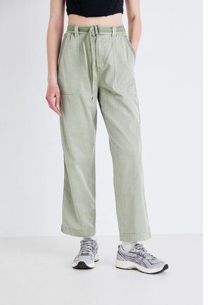 AYLIN - Jean droit - washed green