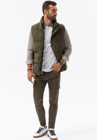 Ombre QUILTED - Weste - olive
