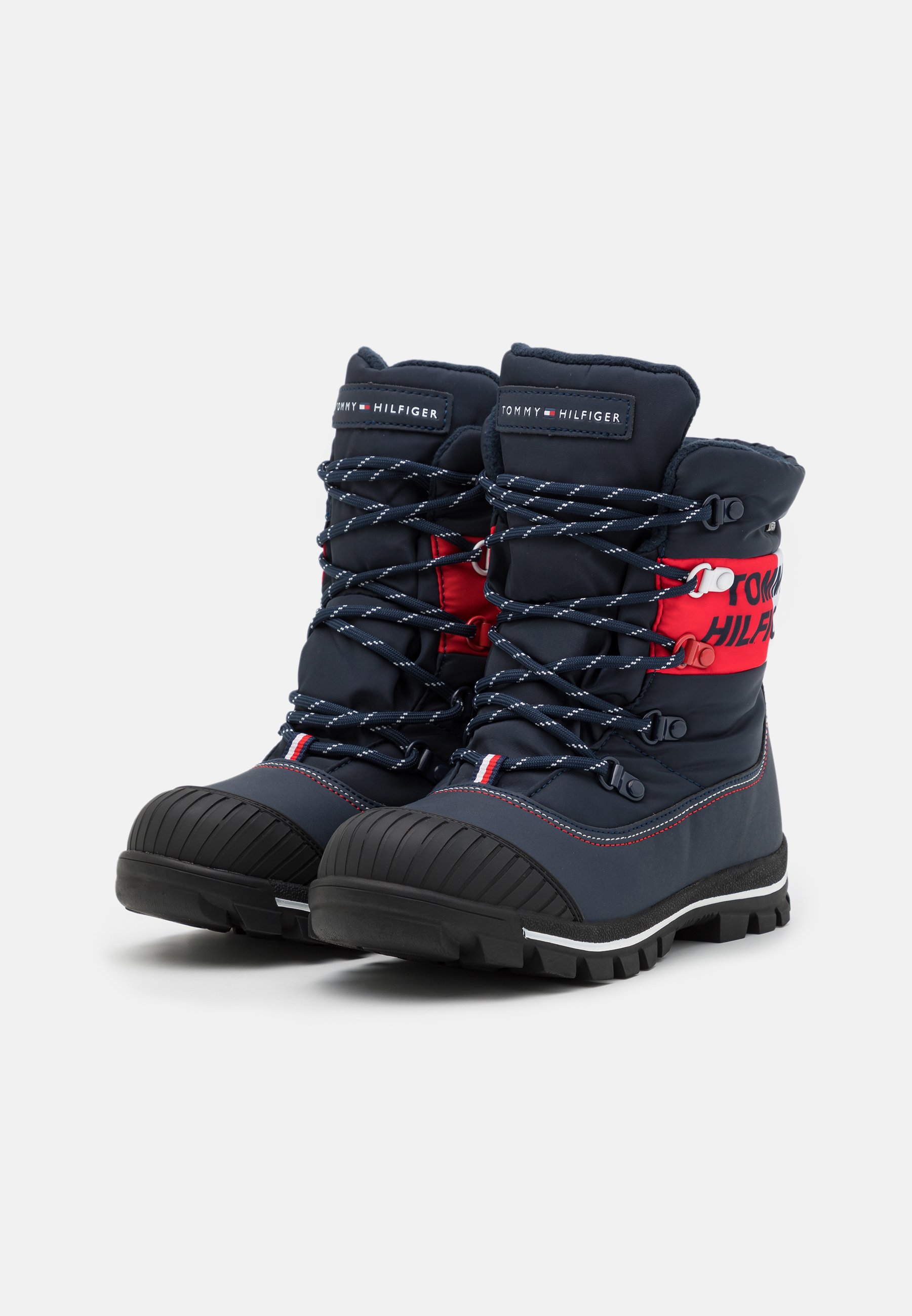 Tommy Hilfiger Botas para la nieve - blue/red/white/azul marino - Zalando.es
