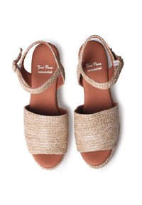 Toni Pons TULIA - Sandály na platformě - natural