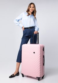 WITTCHEN LARGE SUITCASE FROM ABS - Trolley - light pink
