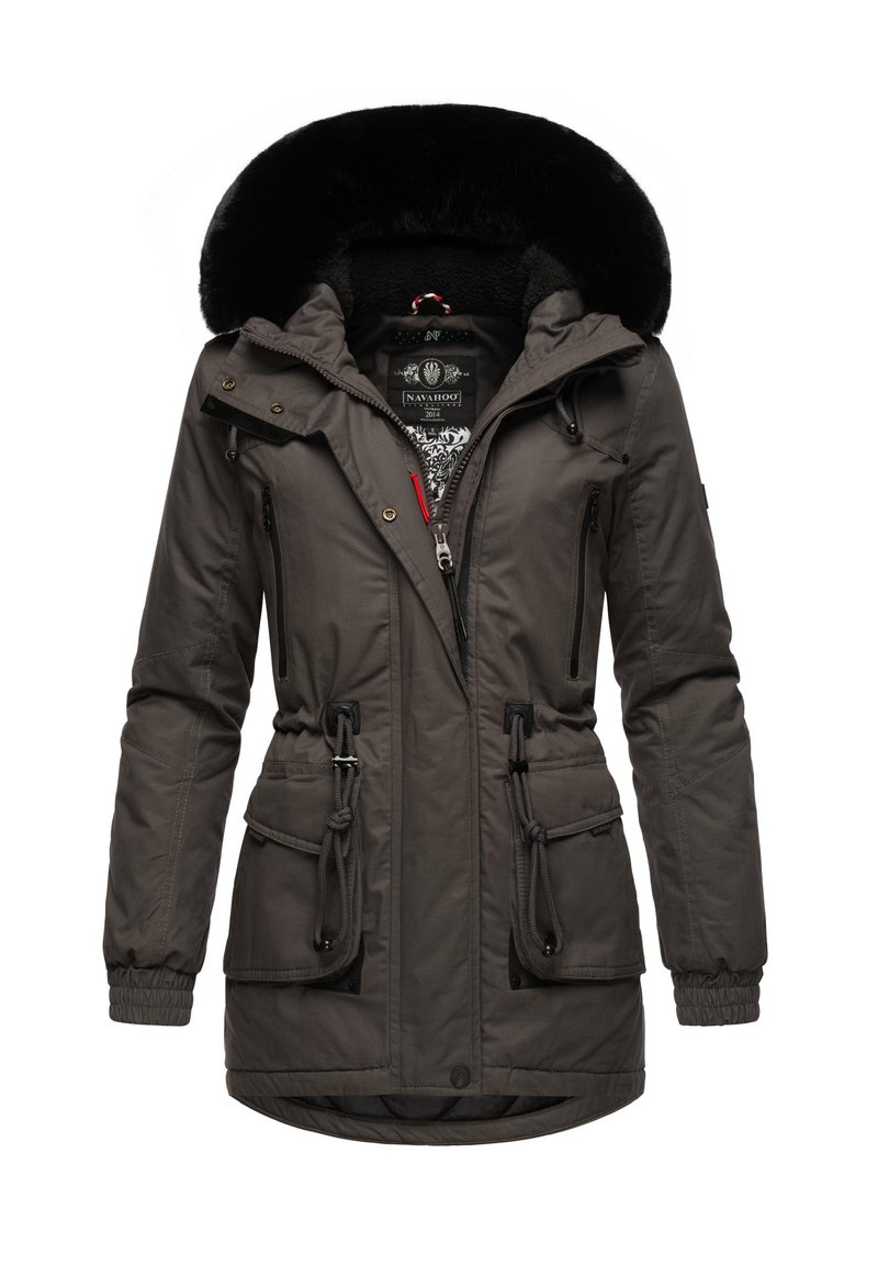 Navahoo - OLESSAA - Cappotto invernale - dark grey, Ingrandire