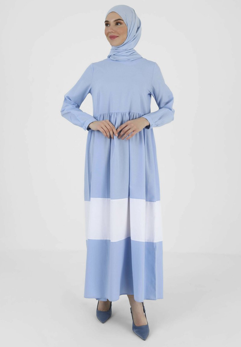 Modanisa MODEST - REFKA CASUAL - Maxi šaty - light blue