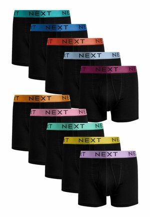 A FRONTS 10 PACK - Boxerkalsong - black bright colour shiny waistbands