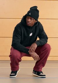 Jordan PEAK BEANIE - Lue - black/(white)