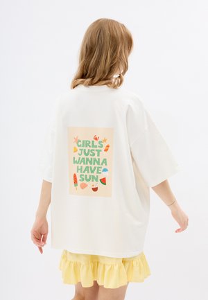 T-shirt imprimé - white