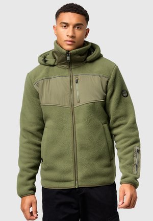 ILLIAN - Fleece jacket - olive leaf