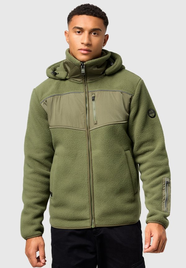 ILLIAN - Fleecejacke - olive leaf