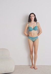 DORINA YAHARA 2 PACK - Kaarituelliset rintaliivit - green/pink