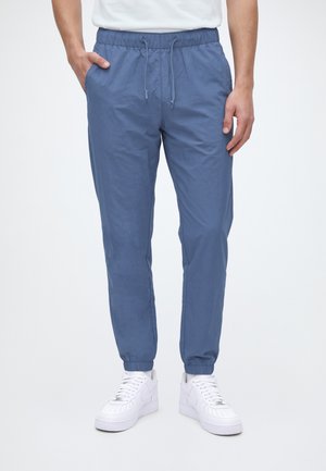 Only & Sons ONSYOKE TAPERED BLANK TRACK PANTS - Pantalon de survêtement - vintage indigo