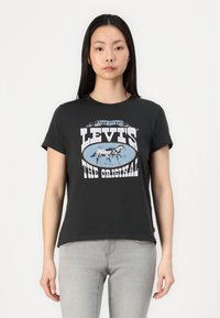 Levi's® THE PERFECT TEE - Trükipildiga T-särk - black