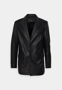 CASUAL TAILORING SINGLE BREAST  - Blazer - croco print black