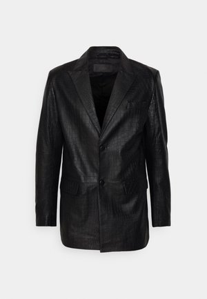 STUDIO ID CASUAL TAILORING SINGLE BREAST  - Veste de costume - croco print black