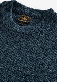 Next CREW NECK TEXTURED  - REGULAR FIT - Maglione - navy blue