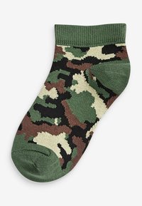 Next SEVEN PACK - Calcetines tobilleros - khaki green blue grey camouflage