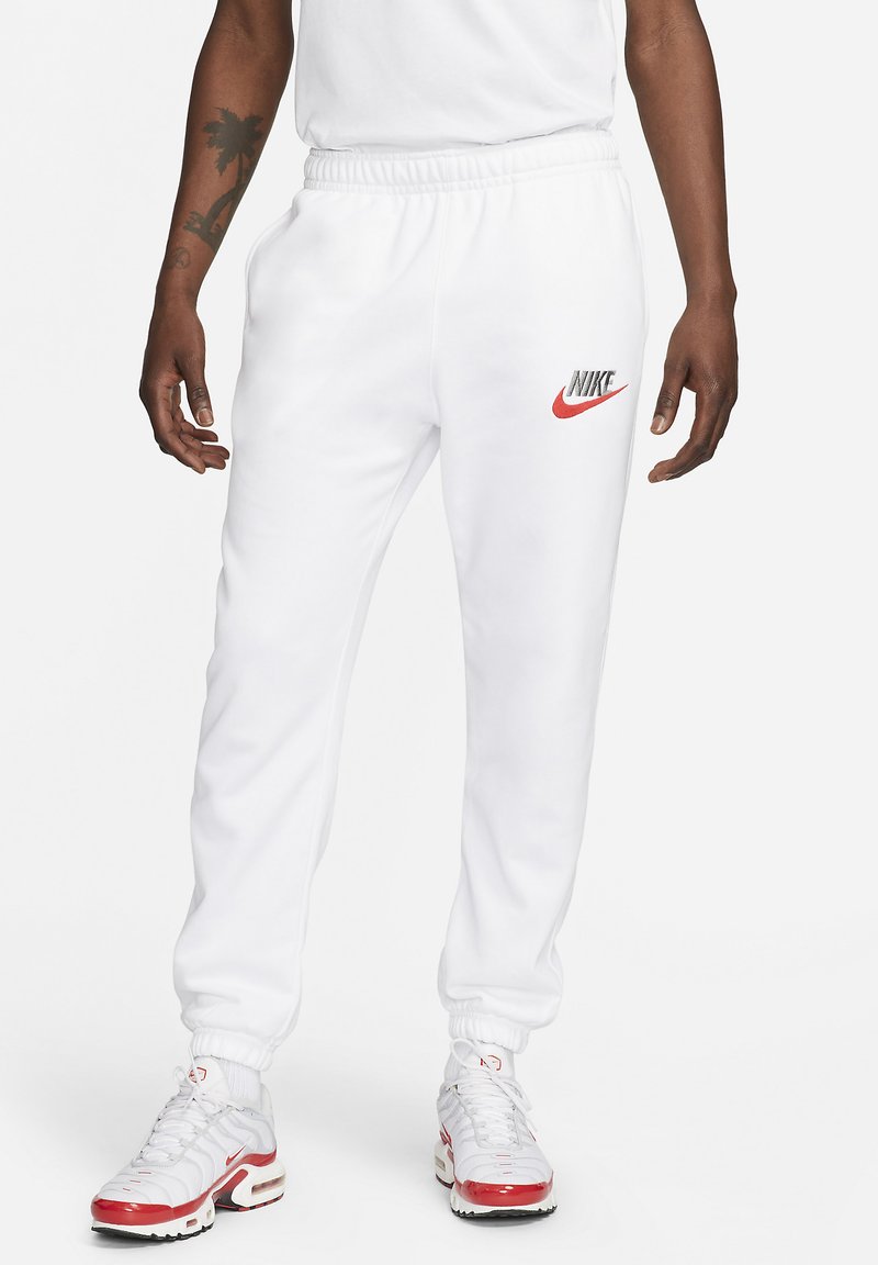 Nike Sportswear FRENCH TERRY CLUB Tracksuit bottoms white/white