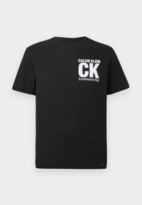 CORNER GRAPHIC - Apdrukāts T-krekls - black