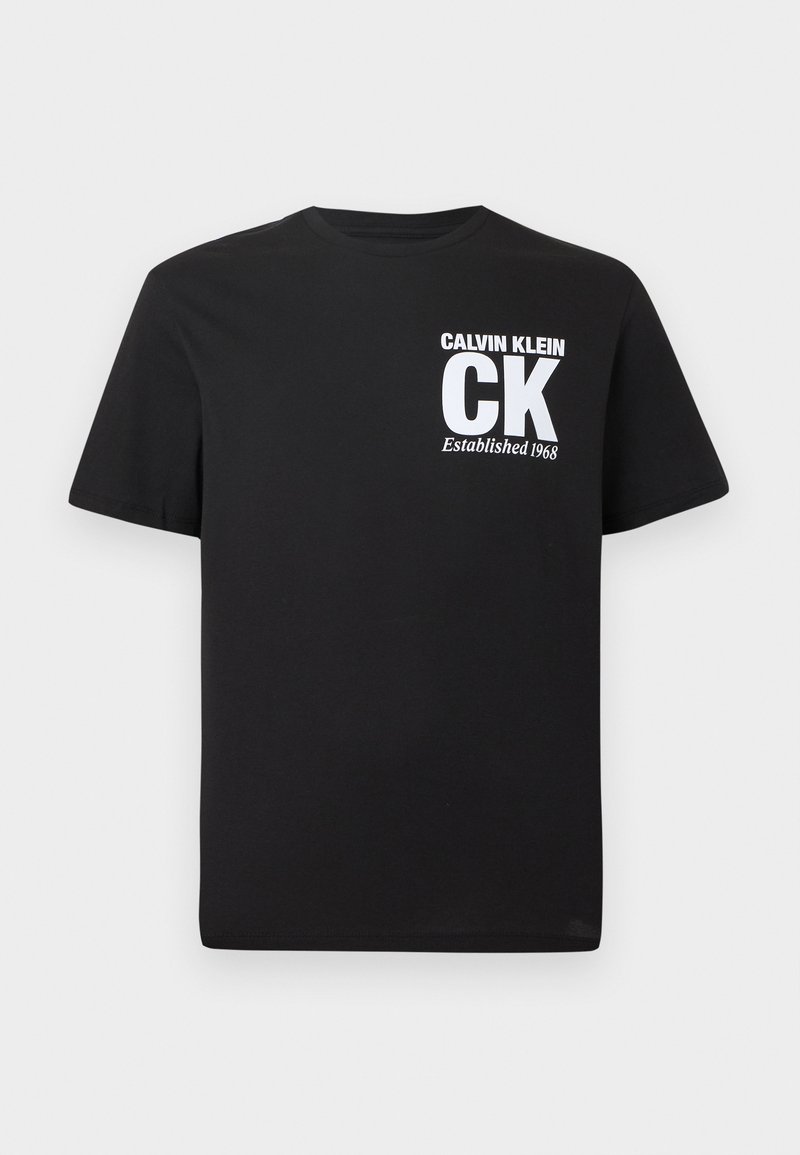 Calvin Klein T-shirt print zwart