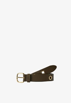 Scalpers, SCALPERS SCEYELETS BELT - Cinturón - khaki