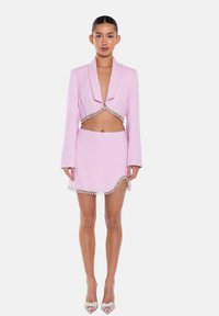 Glamorous Bleiseri - pink tweed