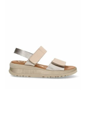 YULIA - Sandalias con plataforma - beige