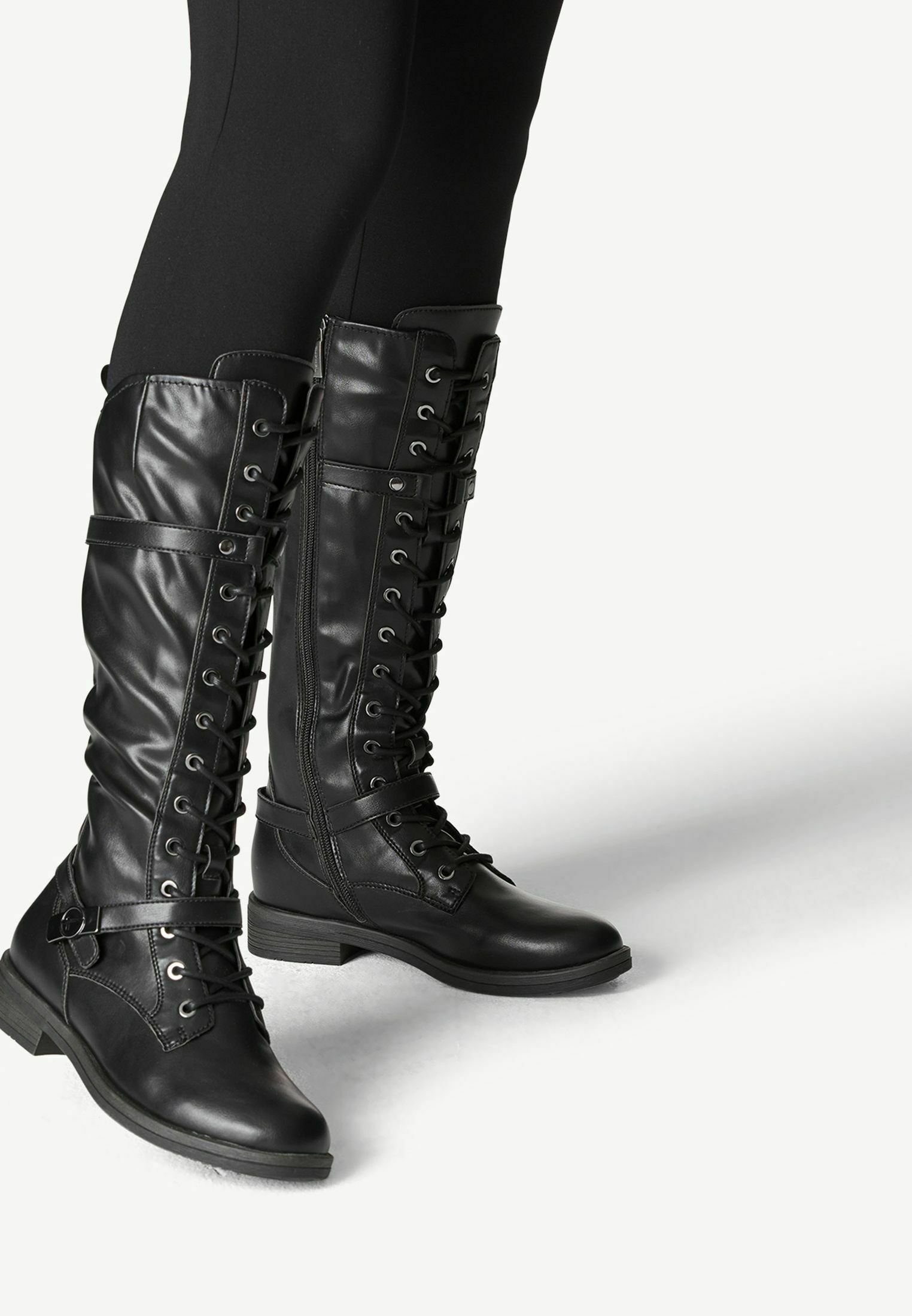 Tamaris STIEFEL - Plateaulaarzen - black/zwart - Zalando.nl