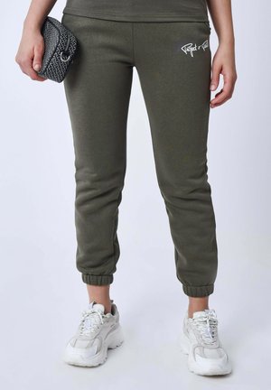 JOGGING SIGNATURE - Pantaloni sportivi - olive