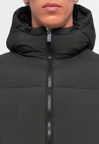 Veste Duvet Karl Lagerfeld Avec Capuche - Taille M, Noire, Imprimé Animal, Neuve Avec étiquette