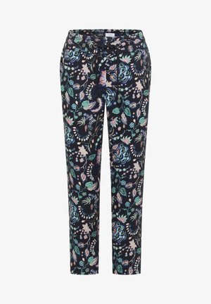 Cecil, MID WAIST SLIM LEG HOSE IM LOOSE FIT - Pantaloni - urban dark blue