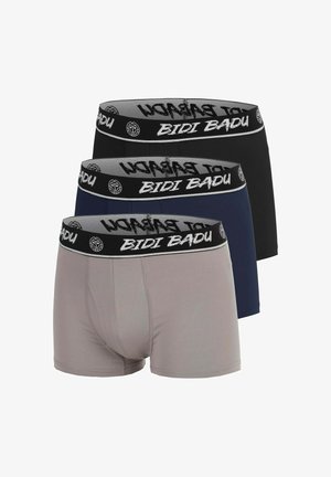 BIDI BADU, BOXER SHORT CREW BOXER SHORTS 3 PACK - Boxer - navy/black/grey