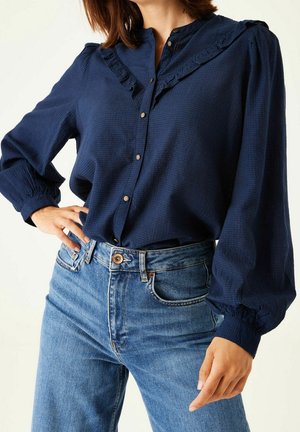 Overhemdblouse - blue