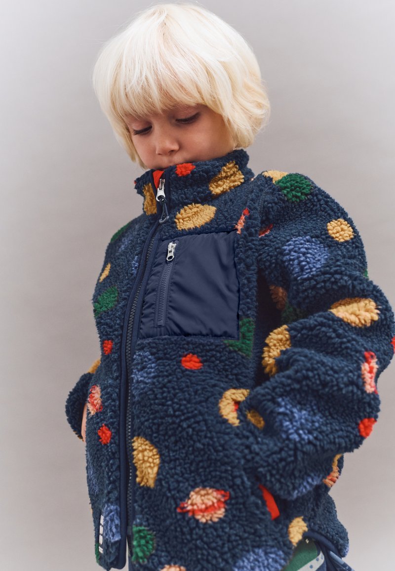 Liewood NOLAN UNISEX - Giacca in pile - universe / classic navy