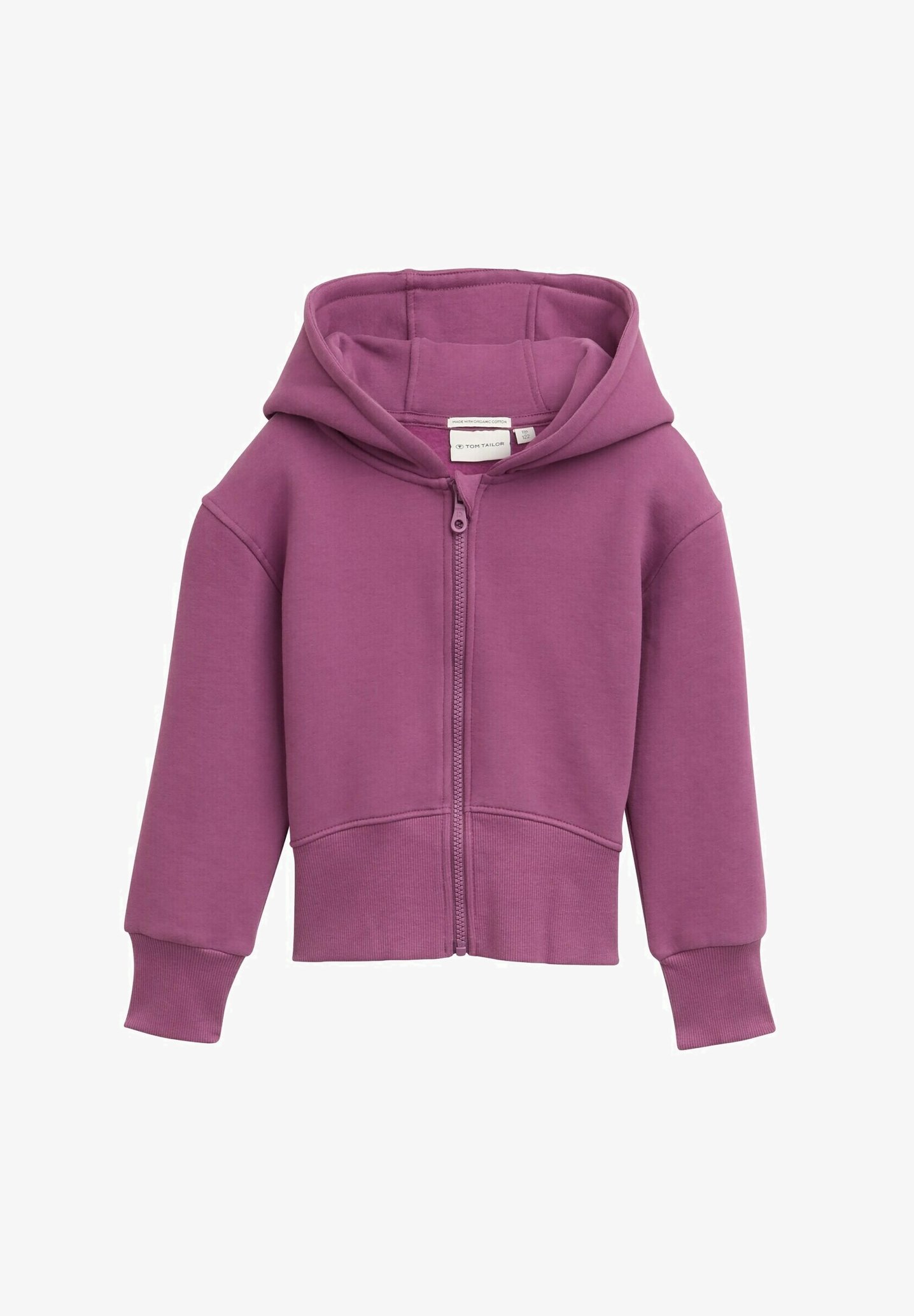 Berry Cotton Cotton Zip Up Sweatshirts Hanes Originals Women's