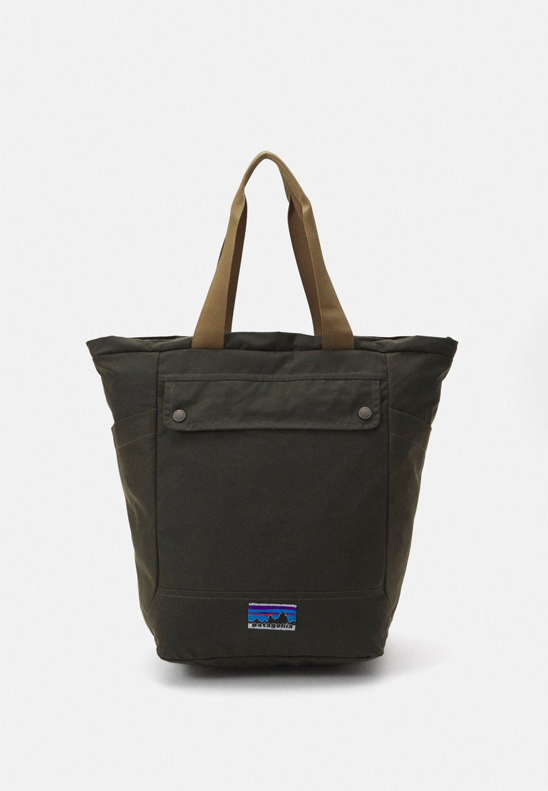 Patagonia WAXED TOTE PACK UNISEX - Rucksack - basin green/green ...