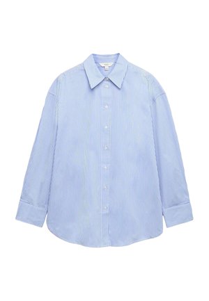 Marks & Spencer, Button-down blouse - blue mix
