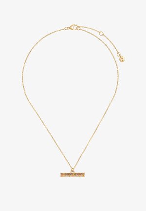 FABLE ENGLAND FOLKSY FLORAL T-BAR - Ogrlica - gold-coloured