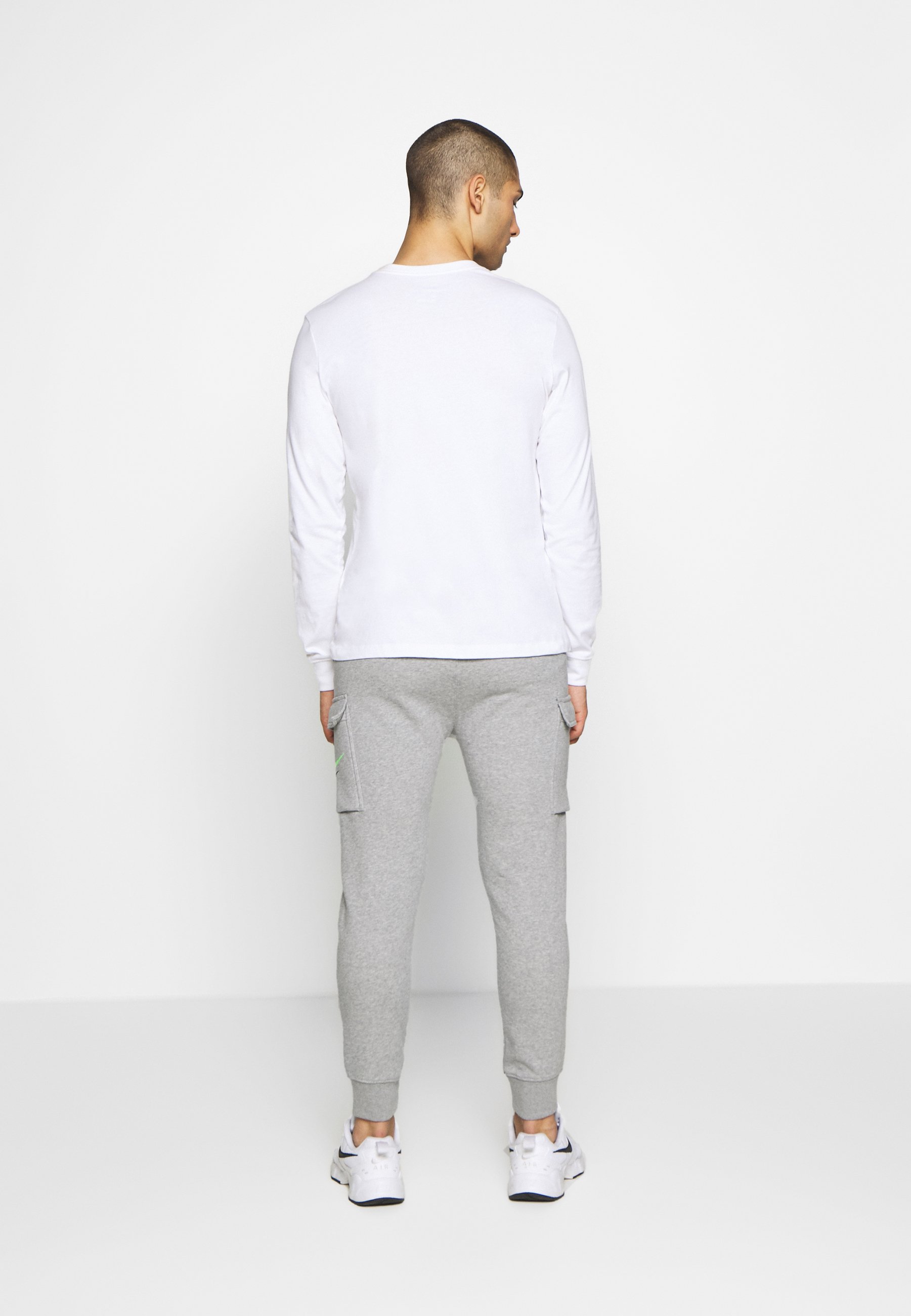 grey nike cargo tracksuit