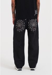 Ed Hardy Relaxed fit jeans - black