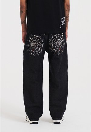 Ed Hardy Relaxed fit jeans - black