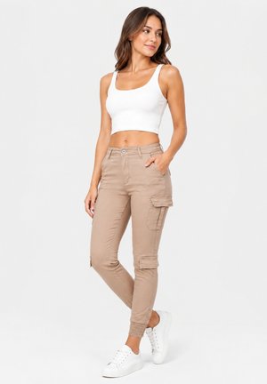 GIRL VIVI, GIRL VIVI HOSE GIRL VIVI - Pantalones cargo - braun
