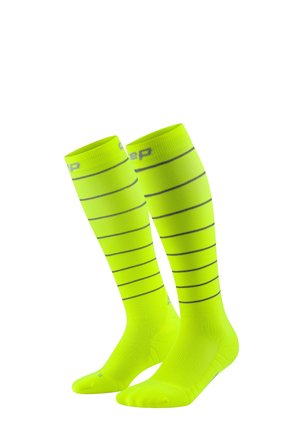 PRO RUN REFLECTIVE TALL 2.0 - Sportsocken - neon yellow